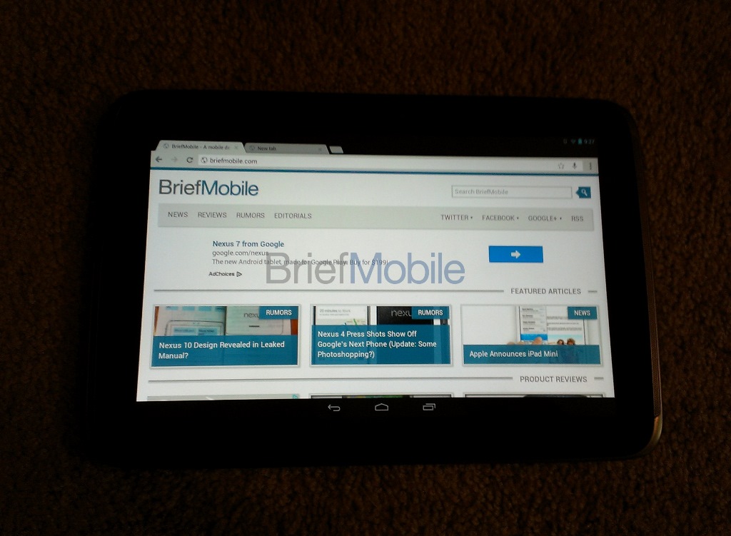 Google Nexus 10 Samsung Android 4.2 05