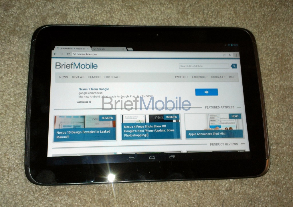 Google Nexus 10 Samsung Android 4.2 06
